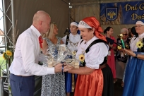 Obrzęd dożynkowy. Dożynki Gminne – Dni Gminy Goleszów.